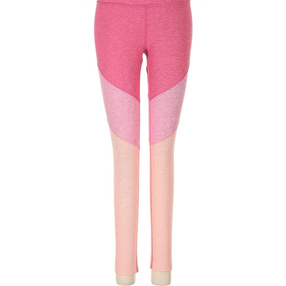 Outdoor Voices Pink Colorblock Leggings